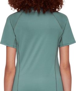 Ona mmtsklep Koszulki I Koszule | Koszulka Selun Fl T-Shirt Women Logo Dark Jade