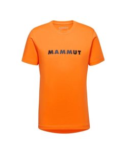 On mmtsklep Koszulki I Koszule | Koszulka Mammut Core T-Shirt Men Logo Dark Tangerine