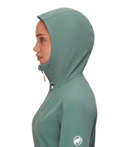 Ona mmtsklep Kurtki I Kamizelki | Kurtka Ultimate Comfort So Hooded Jacket Women Dark Jade