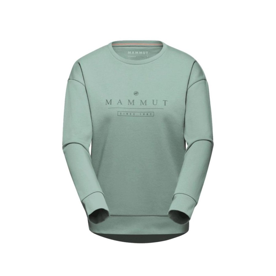 Ona mmtsklep Polary I Bluzy | Bluza Mammut Core Ml Crew Neck Women Logo Jade