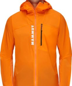 On mmtsklep Kurtki I Kamizelki | Kurtka Aenergy Wb Hooded Jacket Men Dark Tangerine