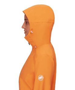 Ona mmtsklep Kurtki I Kamizelki | Kurtka Convey Tour Hs Hooded Jacket Women Tangerine