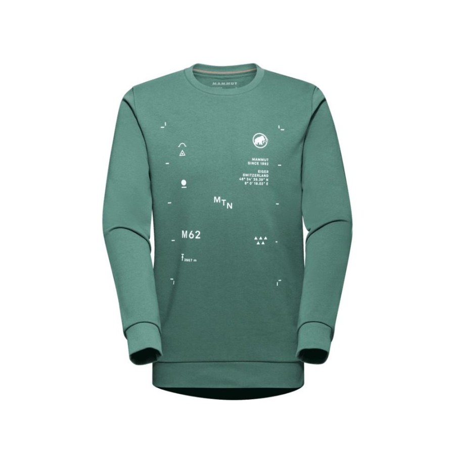 On mmtsklep Polary I Bluzy | Bluza Core Ml Crew Neck Men Peak Dark Jade