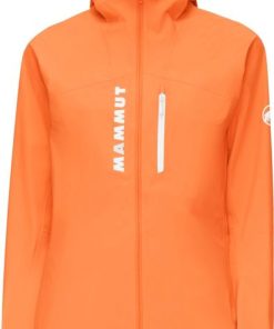 Ona mmtsklep Kurtki I Kamizelki | Kurtka Aenergy Tr Hs Hooded Jacket Women Dark Tangerine