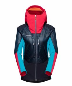 Ona mmtsklep Kurtki I Kamizelki | Kurtka Eisfeld So Hybrid Hooded Jacket Women Night-Azalea