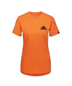 Ona mmtsklep Koszulki I Koszule | Koszulka Massone T-Shirt Women Crag Dark Tangerine