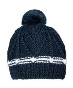 Ona mmtsklep Czapki Zimowe I Opaski | Czapka Sally Beanie Marine-White