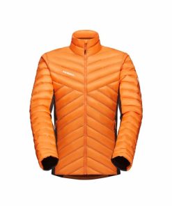 On mmtsklep Kurtki I Kamizelki | Kurtka Albula In Hybrid Jacket Men Tangerine-Black