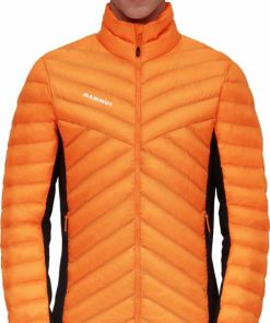 On mmtsklep Kurtki I Kamizelki | Kurtka Albula In Hybrid Jacket Men Tangerine-Black