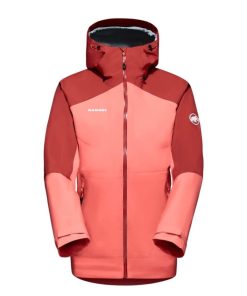 Ona mmtsklep Kurtki I Kamizelki | Kurtka Convey Tour Hs Hooded Jacket Women Salmon-Terracotta