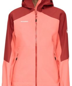 Ona mmtsklep Kurtki I Kamizelki | Kurtka Convey Tour Hs Hooded Jacket Women Salmon-Terracotta