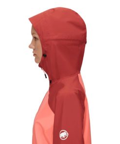 Ona mmtsklep Kurtki I Kamizelki | Kurtka Convey Tour Hs Hooded Jacket Women Salmon-Terracotta