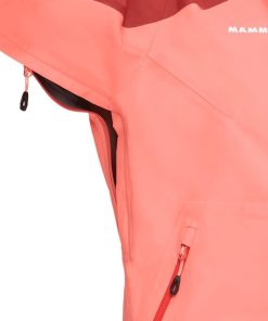 Ona mmtsklep Kurtki I Kamizelki | Kurtka Convey Tour Hs Hooded Jacket Women Salmon-Terracotta