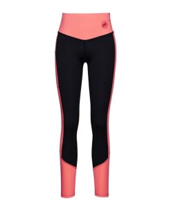 Ona mmtsklep Spodnie I Spodenki | Legginsy Massone Tights Women Black-Salmon