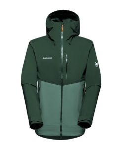 On mmtsklep Kurtki I Kamizelki | Kurtka Alto Guide Hs Hooded Jacket Men Dark Jade-Woods