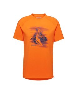 On mmtsklep Koszulki I Koszule | Koszulka Mountain T-Shirt Men Hornligrat Dark Tangerine