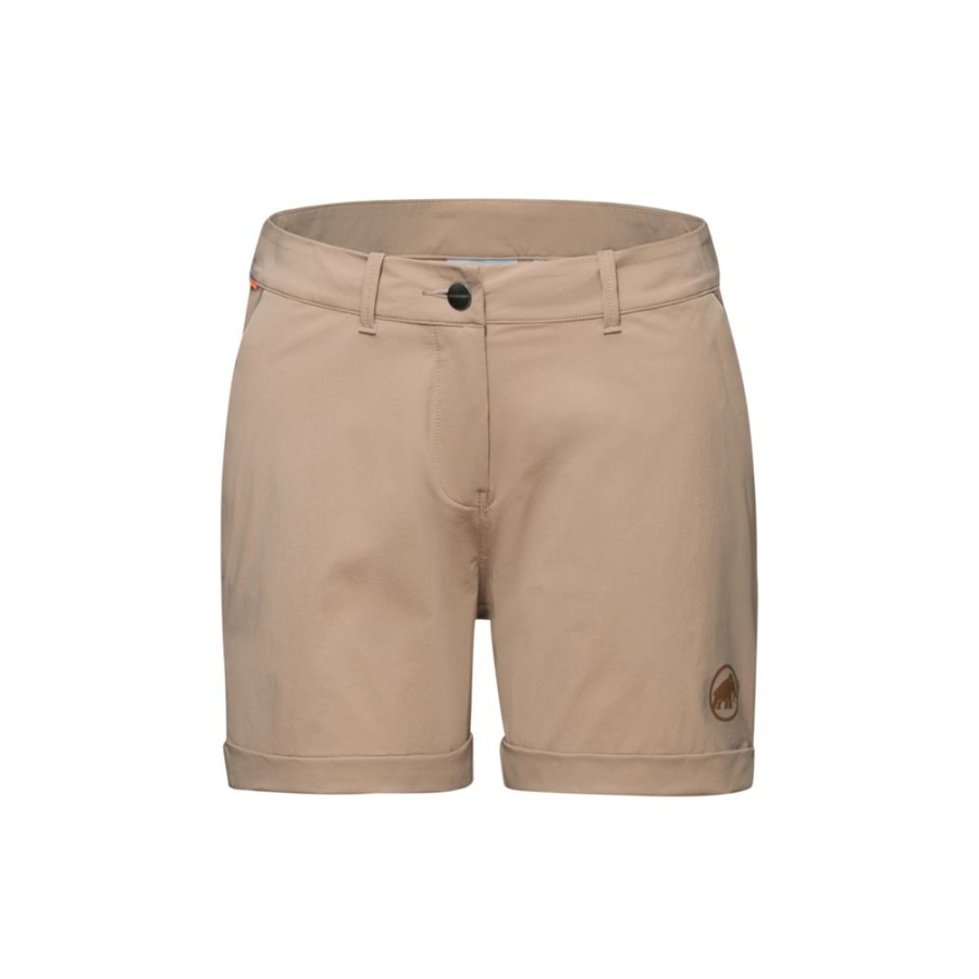 Ona mmtsklep Spodnie I Spodenki | Runbold Roll Cuff Shorts Women .38 Safari