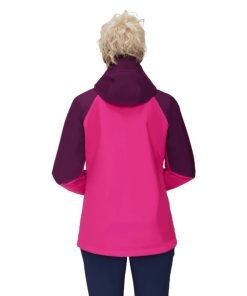 Ona mmtsklep Kurtki I Kamizelki | Kurtka Convey Tour Hs Hooded Jacket Women Pink-Grape