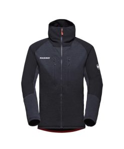 On mmtsklep Polary I Bluzy | Bluza Eiswand Advanced Ml Hooded Jacket Men Black