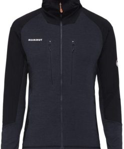 On mmtsklep Polary I Bluzy | Bluza Eiswand Advanced Ml Hooded Jacket Men Black