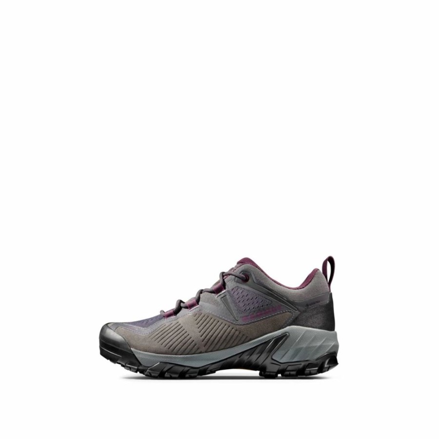 Ona mmtsklep Buty Trekkingowe | Buty Sapuen Low Gtx Women Dark Titanium-Light Grape