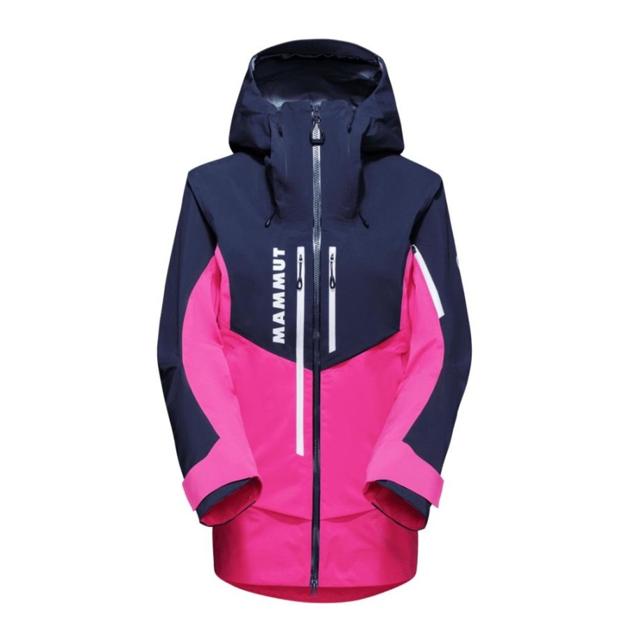 Ona mmtsklep Kurtki I Kamizelki | La Liste Pro Hs Hooded Jacket Women .S Pink-Marine