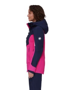 Ona mmtsklep Kurtki I Kamizelki | La Liste Pro Hs Hooded Jacket Women .S Pink-Marine