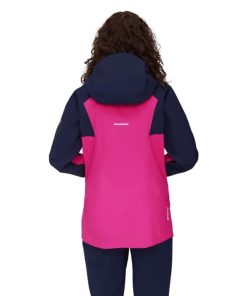 Ona mmtsklep Kurtki I Kamizelki | La Liste Pro Hs Hooded Jacket Women .S Pink-Marine