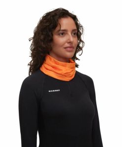 On mmtsklep Chusty | Chusta Mammut Neck Gaiter Tangerine-Dark Tangerine