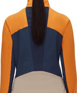 Ona mmtsklep Kurtki I Kamizelki | Kamizelka Aenergy In Hybrid Jacket Women Tangerine-Savannah