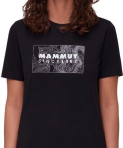 Ona mmtsklep Koszulki I Koszule | Koszulka Mammut Core T-Shirt Women Unexplored Black