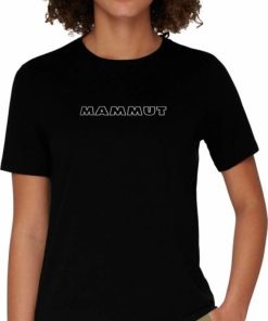 Ona mmtsklep Koszulki I Koszule | Koszulka Mammut Core T-Shirt Women Logo Black