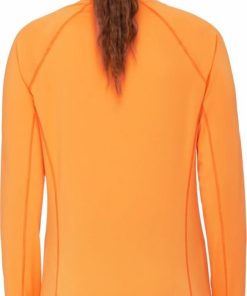 Ona mmtsklep Koszulki I Koszule | Koszulka Selun Fl Longsleeve Women Logo Tangerine