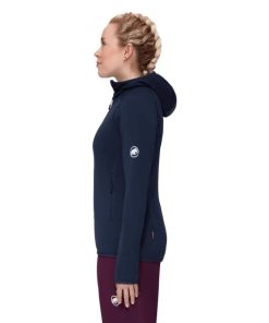 Ona mmtsklep Polary I Bluzy | Polar Aconcagua Ml Hooded Jacket Women Marine