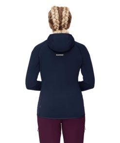 Ona mmtsklep Polary I Bluzy | Polar Aconcagua Ml Hooded Jacket Women Marine