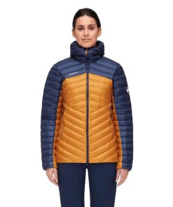 Ona mmtsklep Kurtki I Kamizelki | Broad Peak In Hooded Jacket Women .S Cheetah-Marine