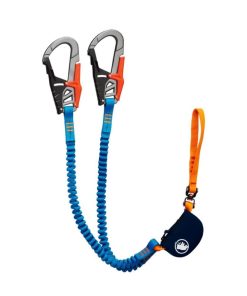 Sprzet mmtsklep Karabinki I Ekspresy | Lonza Skywalker Pro Turn Via Ferrata Set Marine