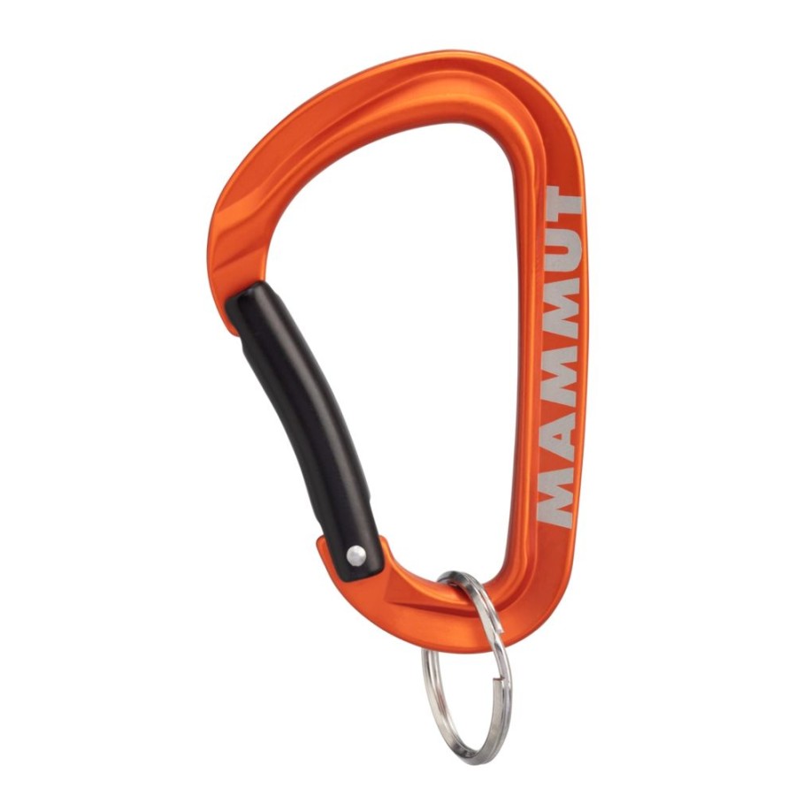 Sprzet mmtsklep Akcesoria | Mammut Mini Carabiner Workhorse Keylock L .One Size Orange