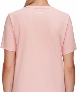 Ona mmtsklep Koszulki I Koszule | Koszulka Mammut Graphic T-Shirt Women Powder Rose