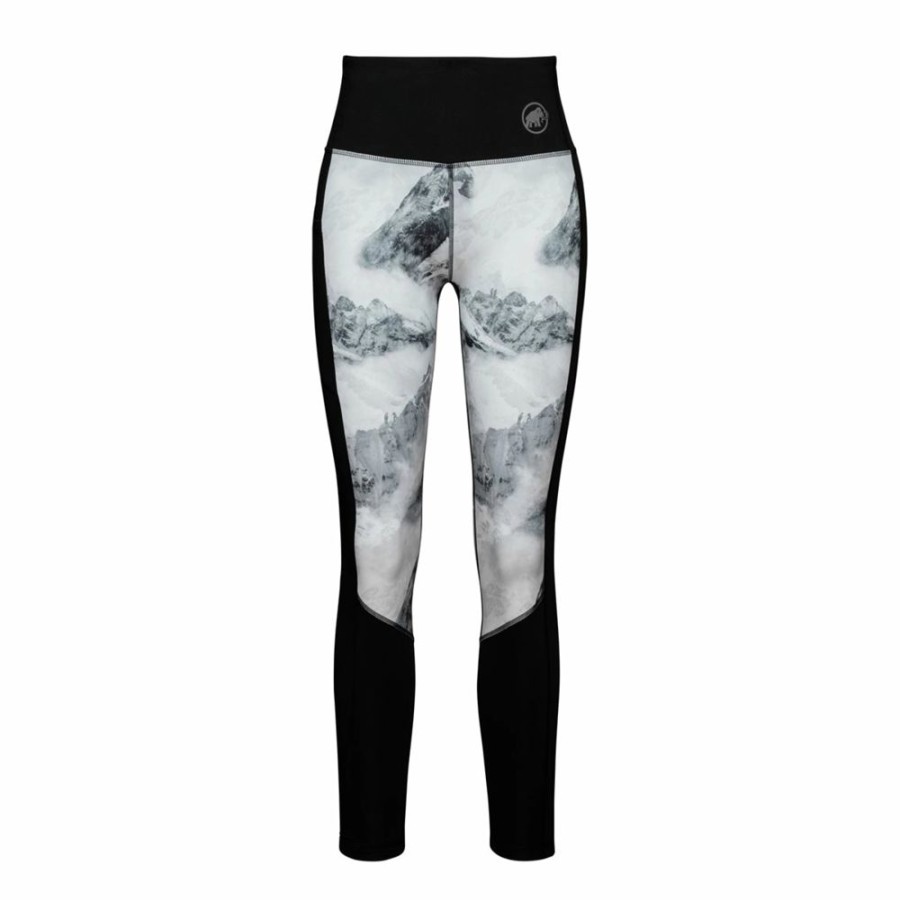 Ona mmtsklep Spodnie I Spodenki | Legginsy Massone Winter Tights Women Aop White-Black Mountain