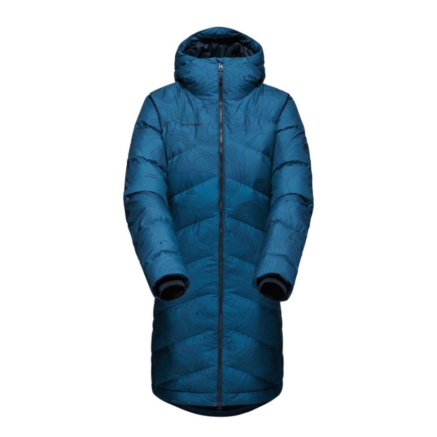 Ona mmtsklep Kurtki I Kamizelki | Kurtka Fedoz In Hooded Parka Women Unexplored Deep Ice-Marine