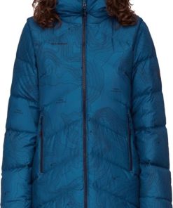 Ona mmtsklep Kurtki I Kamizelki | Kurtka Fedoz In Hooded Parka Women Unexplored Deep Ice-Marine