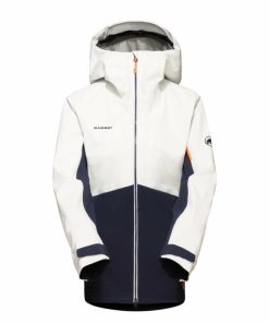 Ona mmtsklep Kurtki I Kamizelki | Kurtka Haldigrat Hs Hooded Jacket Women Marine-White