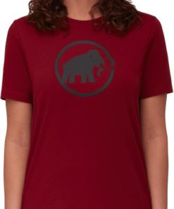 Ona mmtsklep Koszulki I Koszule | Koszulka Mammut Core T-Shirt Women Classic Blood Red