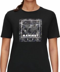 Ona mmtsklep Koszulki I Koszule | Koszulka Mammut Graphic T-Shirt Women Black