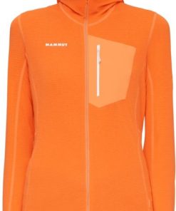 Ona mmtsklep Polary I Bluzy | Bluza Aenergy Light Ml Hooded Jacket Women Tangerine