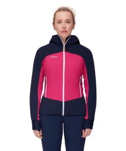 Ona mmtsklep Kurtki I Kamizelki | Taiss In Hybrid Hooded Jacket Women .S Pink-Marine