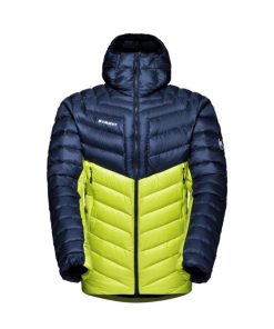 On mmtsklep Kurtki I Kamizelki | Broad Peak In Hooded Jacket Men .S Highlime-Marine