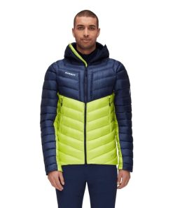 On mmtsklep Kurtki I Kamizelki | Broad Peak In Hooded Jacket Men .S Highlime-Marine