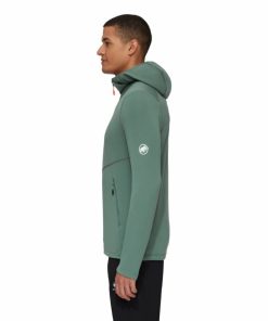 On mmtsklep Polary I Bluzy | Polar Aconcagua Light Ml Hooded Jacket Men Dark Jade